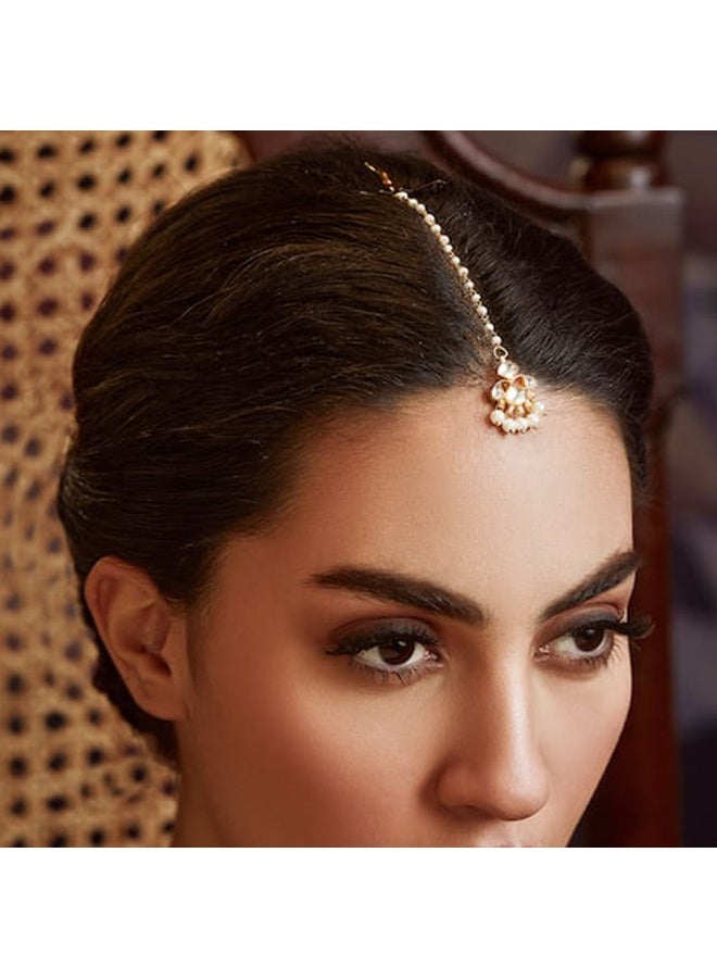 Ucanbe Bohemian Style Rhinestone Bridal Head Chain – Fashion Traditional Hair Accessory - Image 1